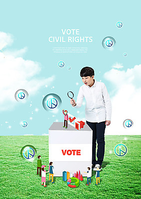 도형 PSD 구름 편집이미지 여자 교육 남자 어린이 청소년 하늘 돋보기 그래프 사람 초원 여러명 10대 한국인 투표 선거 청소년교육 공평 시민 소인 에듀 에듀케이션 윤리 인권 평등 스쿨팩 이미지편집 자연요소 다수 컨셉 동양인 민주주의 국민 파일형식