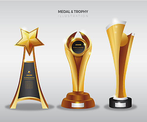 별 스티커 일러스트 사람없음 세트 금색 우승 트로피 심볼 국내일러스트 AI파일 자연요소 컬러 최고 상_우승 파일형식 벡터