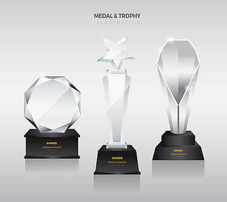 별 스티커 일러스트 유리 사람없음 세트 우승 은색 트로피 심볼 국내일러스트 AI파일 자연요소 컬러 재질 최고 상_우승 파일형식 벡터