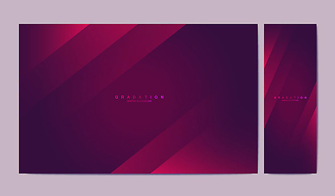 배너 포스터 세로배너 선 백그라운드 그래픽백그라운드 일러스트 프레임 사람없음 그래픽 세트 자주색 그라데이션 국내일러스트 AI파일 컬러 세로 파일형식 벡터