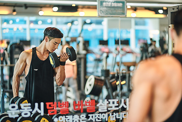 포토 JPG 남자 다이어트 근육 실내 건강 한명 들기 상반신 20대 성인 뒷모습 아웃포커스 운동 건강관리 헬스 힘 아령 헬스장 거울 한국인 웨이트트레이닝 보디빌딩 보디빌더 바디케어 복근 성인남자한명만 국내포토 1 뷰포인트 모션 촬영기법 관리 사람 동양인 청년 내부 남자한명만 성인남자만 파일형식