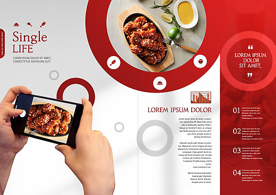 PSD 템플릿 표지디자인 북디자인 손 출판디자인 내지 문화 음식 리플렛 북커버 한명 사람 팜플렛 신체부위 빨간색 스마트폰 식사 치킨 싱글 싱글라이프 혼족 이미지템플릿 1 라이프스타일 컬러 핸드폰 스마트기기 닭고기요리 파일형식