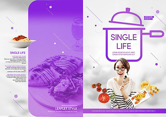 PSD 템플릿 표지디자인 북디자인 출판디자인 여자 표지 문화 음식 리플렛 포크 토마토 북커버 서양음식 스파게티 한명 사람 팜플렛 성인 30대 보라색 식사 한국인 싱글 싱글라이프 성인여자한명만 혼족 이미지템플릿 1 라이프스타일 식기 컬러 채소 파스타 동양인 장년 여자한명만 성인여자만 파일형식