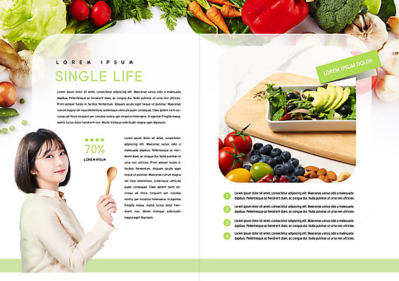 PSD 템플릿 표지디자인 북디자인 출판디자인 여자 내지 문화 음식 리플렛 채소 북커버 과일 식재료 도마 한명 사람 팜플렛 20대 성인 숟가락 식사 샐러드 한국인 싱글 싱글라이프 성인여자한명만 혼족 이미지템플릿 1 라이프스타일 주방용품 수저 동양인 청년 여자한명만 성인여자만 파일형식