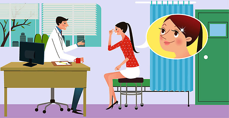 여자 남자 말풍선 일러스트 탁자 건강 병원 사람 성인 두명 컴퓨터 문 머그컵 의사 성형수술 즐거움 만족 상담 성형외과 설레임 쌍꺼풀 자기관리 성인만 국내일러스트 AI파일 감정 가구 의학 컵 전자제품 의료진 눈_신체부위 수술 파일형식 벡터