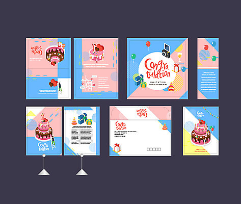 템플릿 배너 배너템플릿 선물 이벤트 사람없음 선물상자 세트 컬러풀 카메라 현수막 축하 생일 생일케이크 엽서 초대장 생일축하 풍선 소봉투 행사세트 행사템플릿 AI파일 기념일 컬러 컨셉 편지봉투 카드_감사 전자제품 상자 케이크 편지 파일형식 벡터