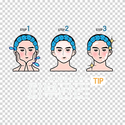 편집이미지 손 남자 누끼 이벤트 신체부위 세명 뷰티 세수 피부관리 클렌징 마스크팩 카툰스타일 PNG 순서 방법 남자만 편집소스 사람 청결 팩 파일형식