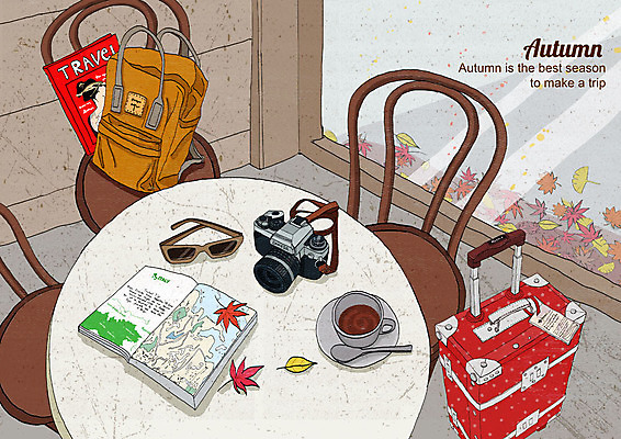 PSD 안경 커피 여행 단풍 낙엽 지도 의자 가방 일러스트 창문 자연 탁자 단풍나무 풍경 사람없음 컬러풀 카메라 가을풍경 캐리어 카페 가을 잡지 커피잔 티스푼 즐거움 은행잎 은행나무 창밖 가을여행 단풍놀이 풍경화 국내일러스트 나무 잡화 계절 감정 음료 컬러 가구 잎 잔 간행물 전자제품 소풍 상점 여행가방 숟가락 그림 생태계 파일형식 가을_계절