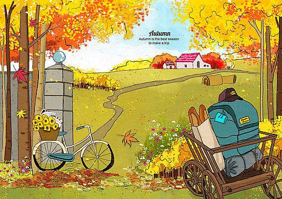 PSD 구름 모자 꽃 여행 단풍 낙엽 가방 일러스트 자연 하늘 단풍나무 주택 풍경 사람없음 컵 담장 컬러풀 종이봉투 바구니 가을풍경 자전거 수레 가을 바게트 즐거움 은행잎 은행나무 가을여행 단풍놀이 짐가방 풍경화 국내일러스트 자연요소 나무 식물 식기 잡화 계절 감정 빵 컬러 잎 봉투 건물 소풍 바이크 카트 그림 생태계 파일형식 가을_계절