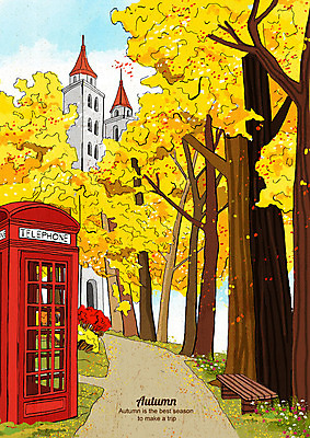 PSD 구름 꽃 길 여행 단풍 낙엽 벤치 일러스트 자연 하늘 단풍나무 풍경 사람없음 컬러풀 가을풍경 가을 즐거움 은행잎 은행나무 가을여행 단풍놀이 풍경화 국내일러스트 자연요소 나무 식물 계절 감정 컬러 잎 의자 소풍 그림 생태계 파일형식 가을_계절