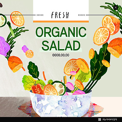 PSD 템플릿 ZIP 웹템플릿 채소 과일 팝업 이벤트팝업 웹팝업 이벤트 사람없음 컬러풀 샐러드 유기농 빅팝업 이미지템플릿 웰빙 음식 컬러 파일형식