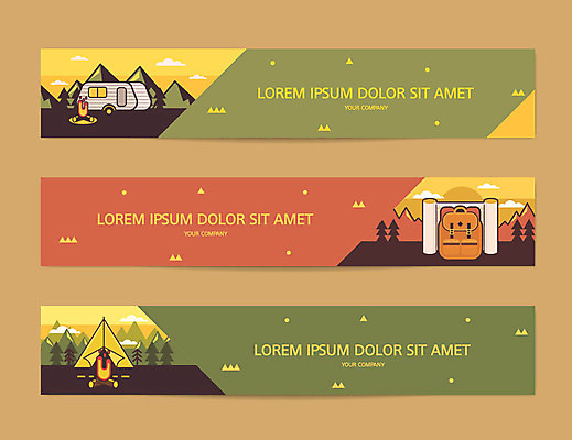 배너 배너템플릿 가로배너 여행 백그라운드 배낭 프레임 텐트 사람없음 컬러풀 캠핑 현수막 모닥불 캠핑장 캠핑카 여행사 배너세트 AI파일 템플릿 컬러 가방 자동차 불 레저 캠핑도구 가로 세트 상점 파일형식 벡터