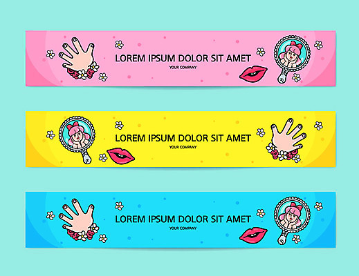 손 배너 배너템플릿 가로배너 꽃 백그라운드 프레임 사람없음 신체부위 컬러풀 뷰티 거울 현수막 미용실 네일아트 입술 네일샵 배너세트 AI파일 식물 템플릿 컬러 사람 가로 세트 상점 뷰티샵 파일형식 벡터