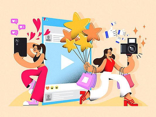 여자 일러스트 모바일 사람 두명 반짝임 스마트폰 컬러풀 쇼핑백 카메라 하트 따봉 동영상 별풍선 소셜네트워크 이슈 좋음 여자만 크리에이터 인플루언서 국내일러스트 AI파일 모양 직업 컬러 컨셉 가방 모션 전자제품 핸드폰 스마트기기 최고 풍선 파일형식 벡터 1인미디어 유명인