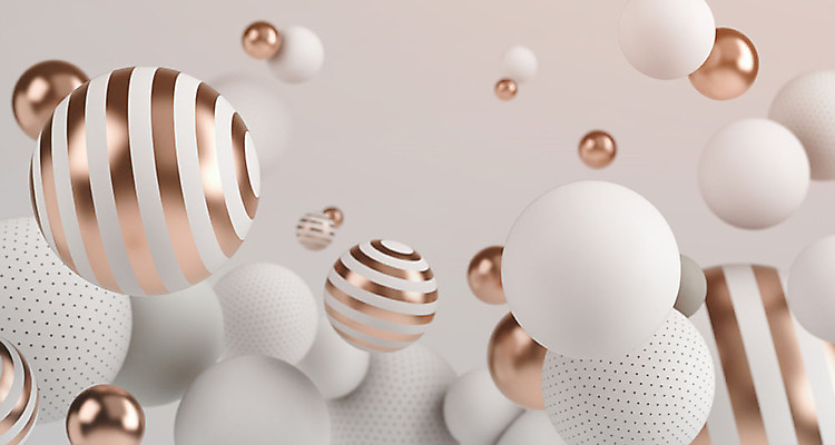 PSD 편집이미지 백그라운드 이벤트 사람없음 3D소스 3D 여러개 줄무늬 흰색 점 원형 디지털합성 오브젝트 편집소스 로즈골드 편집3D 도형 컬러 다수 무늬 파일형식