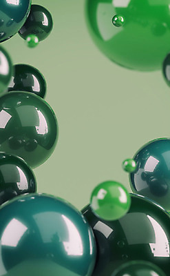 PSD 편집이미지 백그라운드 이벤트 사람없음 초록색 3D소스 3D 여러개 원형 디지털합성 오브젝트 편집소스 편집3D 도형 컬러 다수 파일형식