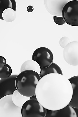 PSD 편집이미지 백그라운드 이벤트 사람없음 3D소스 3D 검은색 여러개 흰색 원형 디지털합성 오브젝트 편집소스 편집3D 도형 컬러 다수 파일형식