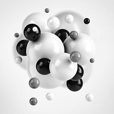 PSD 편집이미지 백그라운드 이벤트 사람없음 3D소스 3D 검은색 여러개 흰색 원형 디지털합성 오브젝트 편집소스 편집3D 도형 컬러 다수 파일형식