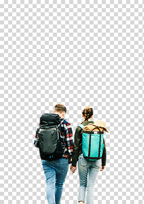 전신 서양인 외국인 편집이미지 커플 여자 남자 여행 배낭 누끼 20대 성인 두명 뒷모습 걷기 손잡기 배낭여행 PNG 성인만 편집소스 뷰포인트 가방 관계 모션 사람 인종 청년 파일형식