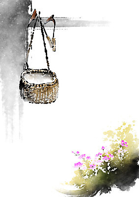 PSD 전통 꽃 일러스트 캘리그라피 자연 붓터치 전통소품 흑백 풍경 사람없음 소쿠리 기둥 번짐 호미 국내일러스트 식물 건축 촬영기법 바구니 농기구 오브젝트 생태계 파일형식 효과