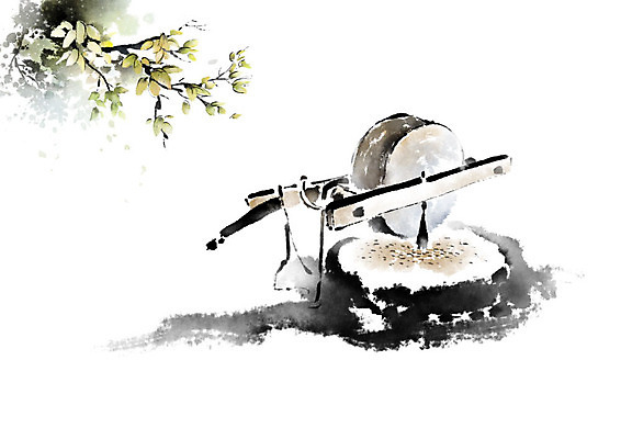 PSD 전통 일러스트 캘리그라피 자연 붓터치 전통소품 흑백 풍경 사람없음 번짐 국내일러스트 촬영기법 오브젝트 생태계 파일형식 효과