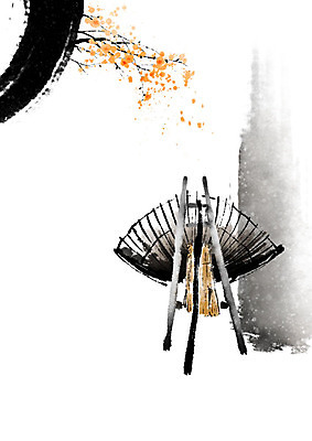 PSD 나무 전통 꽃 일러스트 캘리그라피 자연 붓터치 전통소품 흑백 풍경 사람없음 농기구 번짐 지게 국내일러스트 식물 농업 촬영기법 오브젝트 생태계 파일형식 효과