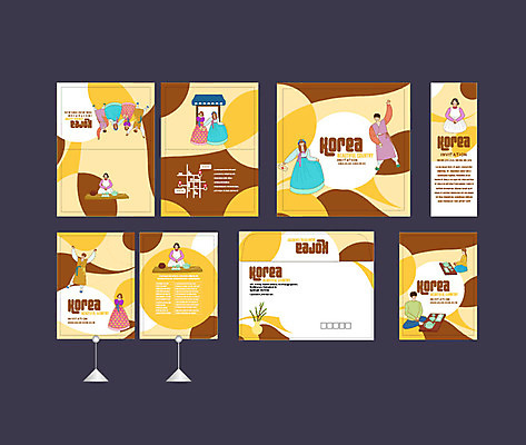 템플릿 한국전통 배너 배너템플릿 여자 남자 행복 신부 신랑 결혼 사랑 이벤트 여러명 성인 세트 갈색 현수막 한복 전통혼례 엽서 초대장 다과 소봉투 행사세트 행사템플릿 AI파일 전통 감정 컬러 다수 디저트 편지봉투 카드_감사 한국 사람 전통의상 편지 전통의례 파일형식 벡터