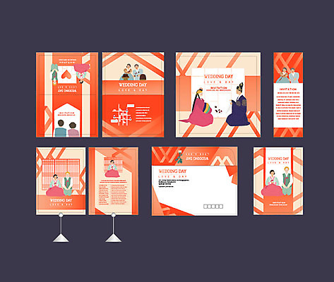 템플릿 한국전통 배너 배너템플릿 여자 남자 행복 신부 신랑 결혼 사랑 이벤트 여러명 성인 세트 현수막 한복 전통혼례 엽서 초대장 대추 족두리 폐백 다홍색 성인만 소봉투 행사세트 행사템플릿 AI파일 전통 감정 컬러 다수 편지봉투 카드_감사 전통소품 한국 사람 전통의상 편지 전통의례 파일형식 벡터