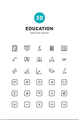 아이콘 기호 교육 사람없음 책 세트 스크린 계산기 수학 퍼센트 계산 삼각형 덧셈 뺄셈 라인아이콘 보고서 각도 나누기 곱셈 괄호 루트 무한 사칙연산 수식 수식기호 에듀 에듀케이션 집합 함수 스쿨팩 2D아이콘 AI파일 도형 문자 교과목 문구용품 장비 모임 특수기호 파일형식 벡터