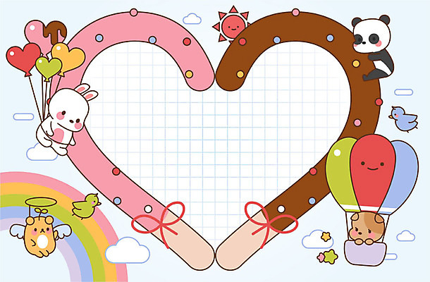 동물 구름 동물캐릭터 무지개 날개 일러스트 조류 하늘 천사 프레임 사람없음 컬러풀 태양 과자 귀여움 열기구 하트 토끼 메모지 강아지 판다 풍선 빼빼로 빼빼로데이 별사탕 프레임일러스트 하트프레임 국내일러스트 일러캐릭터 AI파일 자연요소 모양 캐릭터 컬러 컨셉 곰 포유류 항공교통 데이이벤트 디저트 사탕 반려동물 사무용품 개 막대과자 파일형식 벡터