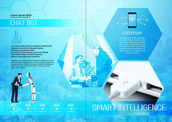 PSD 서양인 외국인 템플릿 표지디자인 북디자인 출판디자인 여자 남자 내지 북커버 비즈니스 사업가 악수 기술 서기 사람 팜플렛 상반신 20대 성인 두명 옆모습 파란색 비즈니스맨 비즈니스우먼 스마트 로봇 IT산업 4차산업 AI_인공지능 이미지템플릿 직업 산업 뷰포인트 컬러 컨셉 모션 정보기술 인종 손짓 청년 직장인 파일형식