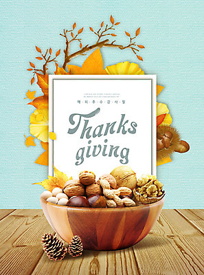 PSD 나무 편집이미지 그릇 영어 기독교 종교 하늘색 단풍 낙엽 프레임 타이포그라피 사람없음 가을 밤 밤송이 은행잎 땅콩 호두 솔방울 추수감사절 나무탁자 은행열매 카피스페이스 이미지편집 식물 문자 식기 계절 열매 잎 탁자 파란색 공백 견과류 밤_견과류 파일형식