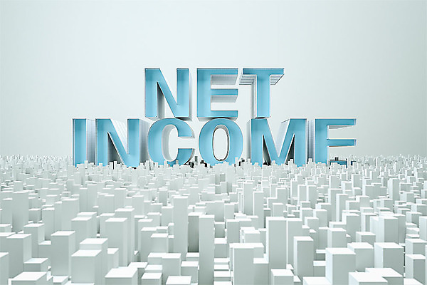 PSD 편집이미지 문자 영어 백그라운드 대문자 빌딩 타이포그라피 사람없음 건물 단어 3D소스 3D 회색 입체 디지털합성 입체문자 편집소스 당기순이익 편집3D 건축물 컬러 경제 파일형식