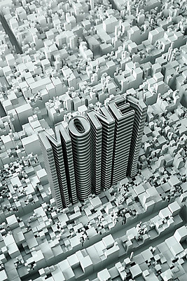 PSD 편집이미지 문자 영어 백그라운드 돈 대문자 빌딩 타이포그라피 사람없음 건물 단어 3D소스 3D 회색 입체 디지털합성 입체문자 편집소스 편집3D 건축물 컬러 재산 파일형식