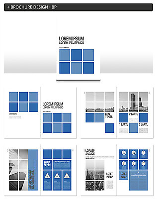 템플릿 건축 ZIP 리플렛 안내 풍경 빌딩 팜플렛 사람없음 건물 라이프 파란색 도시 인디자인 INDD 이미지템플릿 건축물 컬러 생활 파일형식