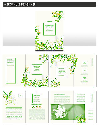 식물 템플릿 꽃 ZIP 리플렛 자연 팜플렛 사람없음 라이프 초록색 백리향 플로리스트 인디자인 INDD 이미지템플릿 직업 컬러 생활 생태계 파일형식