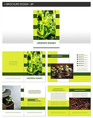 식물 템플릿 ZIP 리플렛 팜플렛 사람없음 라이프 초록색 연두색 새싹 환경 흙 봄 화단 인디자인 INDD 이미지템플릿 계절 컬러 생활 파일형식