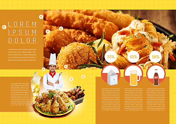 PSD 템플릿 표지디자인 북디자인 출판디자인 남자 행복 내지 음식 빵 리플렛 북커버 주방용품 맥주 사람 팜플렛 상반신 20대 성인 생활 앞모습 갈색 노란색 세일 주방장 요리사 치킨 한국인 우유 즐거움 콜라 야식 맥주잔 성인남자한명만 이미지템플릿 직업 감정 뷰포인트 컬러 생활용품 술잔 유제품 주류 동양인 청년 탄산음료 닭고기요리 남자한명만 성인남자만 파일형식