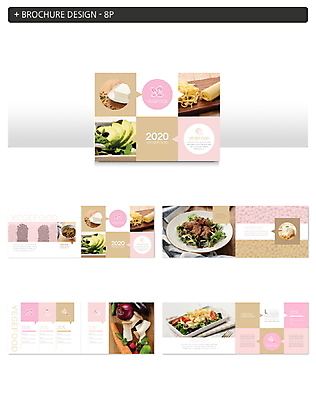 템플릿 ZIP 음식 리플렛 채소 건강 팜플렛 사람없음 컬러풀 샐러드 채식 두부 건강식품 건강식 인디자인 INDD 베지푸드 이미지템플릿 컬러 파일형식