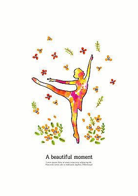 PSD 실루엣 일러스트 모션 수채화 한명 사람없음 댄서 춤 발레 즐거움 발레리나 열정 발레동작 국내일러스트 직업 1 감정 포즈 문화예술 촬영기법 사람 파일형식