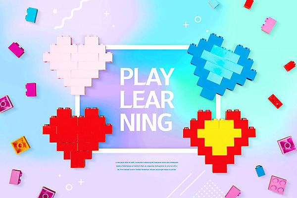 PSD 편집이미지 교육 어린이 놀이 사람없음 컬러풀 놀이용품 블록 하트 즐거움 교구 놀이체험 에듀 에듀케이션 카피스페이스 스쿨팩 이미지편집 모양 감정 컬러 사람 공백 체험학습 오브젝트 파일형식