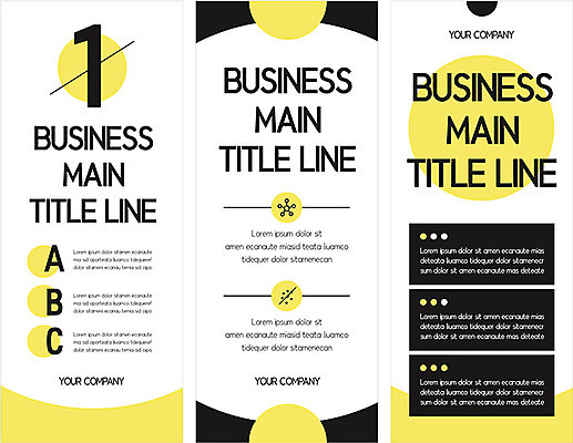 배너 배너템플릿 세로배너 선 백그라운드 프레임 사람없음 노란색 현수막 원형 배너세트 엑스배너 AI파일 도형 템플릿 컬러 세로 세트 파일형식 벡터