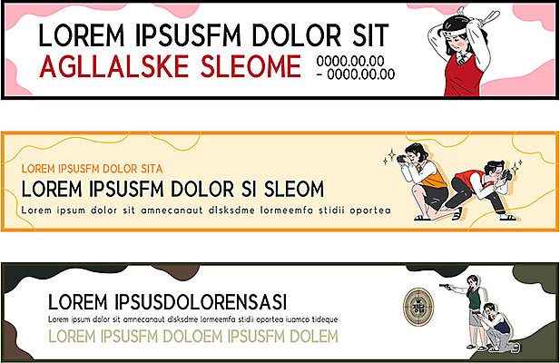 학생 배너 배너템플릿 여자 남자 가로배너 백그라운드 청소년 프레임 여러명 컬러풀 사진촬영 수능 총 현수막 조준 카툰스타일 배너세트 AI파일 템플릿 무기 컬러 다수 사람 가로 세트 촬영 시험 파일형식 벡터