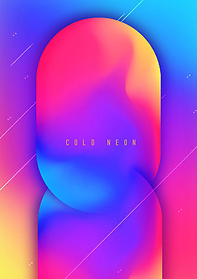 PSD 편집이미지 선 백그라운드 무늬 곡선 사람없음 컬러풀 물감 네온 번짐 그라데이션 타원형 조합 지오메트릭 이미지편집 컬러 미술도구 원형 파일형식 효과