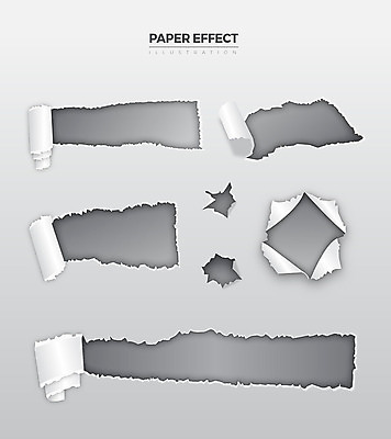 종이 일러스트 사람없음 여러개 구멍 찢어짐 이펙트그래픽 종이효과 국내일러스트 AI파일 다수 그래픽백그라운드 모션 파일형식 벡터 효과