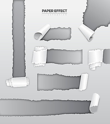종이 일러스트 사람없음 여러개 찢어짐 이펙트그래픽 종이효과 국내일러스트 AI파일 다수 그래픽백그라운드 모션 파일형식 벡터 효과