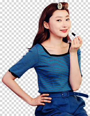 편집이미지 우먼라이프 응시 여자 허리손 한명 미소 들기 누끼 사람 앉기 상반신 20대 성인 앞모습 뷰티 화장품 한국인 립스틱 싱글 방송 헤어롤 PNG 블로거 싱글라이프 성인여자한명만 편집소스 인터넷방송 뷰티블로거 뷰티크리에이터 1 라이프스타일 시선 뷰포인트 포즈 모션 표정 동양인 청년 미용용품 여자한명만 성인여자만 파일형식 크리에이터 1인미디어