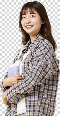 편집이미지 응시 여자 교육 대학생 여행 한명 서기 미소 들기 누끼 사람 상반신 20대 청년 성인 앞모습 책 청춘 한국인 신입생 PNG 성인여자한명만 편집소스 1 학생 시선 뷰포인트 컨셉 모션 표정 동양인 여자한명만 성인여자만 파일형식