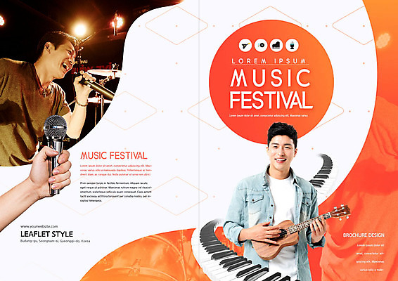 PSD 템플릿 표지디자인 북디자인 손 출판디자인 표지 남자 악기 음악 리플렛 40대 중년 북커버 조명 서기 사람 팜플렛 상반신 성인 두명 앞모습 옆모습 신체부위 30대 주황색 한국인 피아노건반 우쿨렐레 마이크 드럼 열정 음악회 음악축제 남자만 예술축제 이미지템플릿 감정 예술 뷰포인트 컬러 음향기기 모션 현악기 문화예술 타악기 동양인 장년 축제 공연 건반 피아노 파일형식
