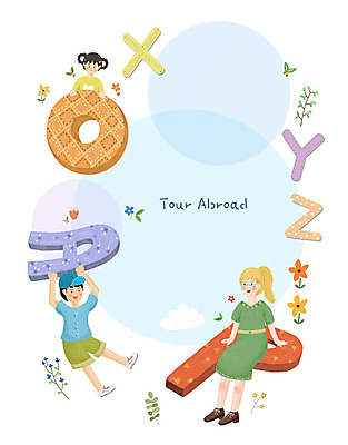 PSD 서양인 외국인 백인 학생 알파벳 영어 여자 남자 어린이 해외여행 여행 일러스트 매달리기 영어교육 사람 소녀 소년 성인 생활 세명 컬러풀 흰색 원어민 영어회화 국내일러스트 문자 해외 교육 컬러 모션 회화 인종 영어교사 파일형식